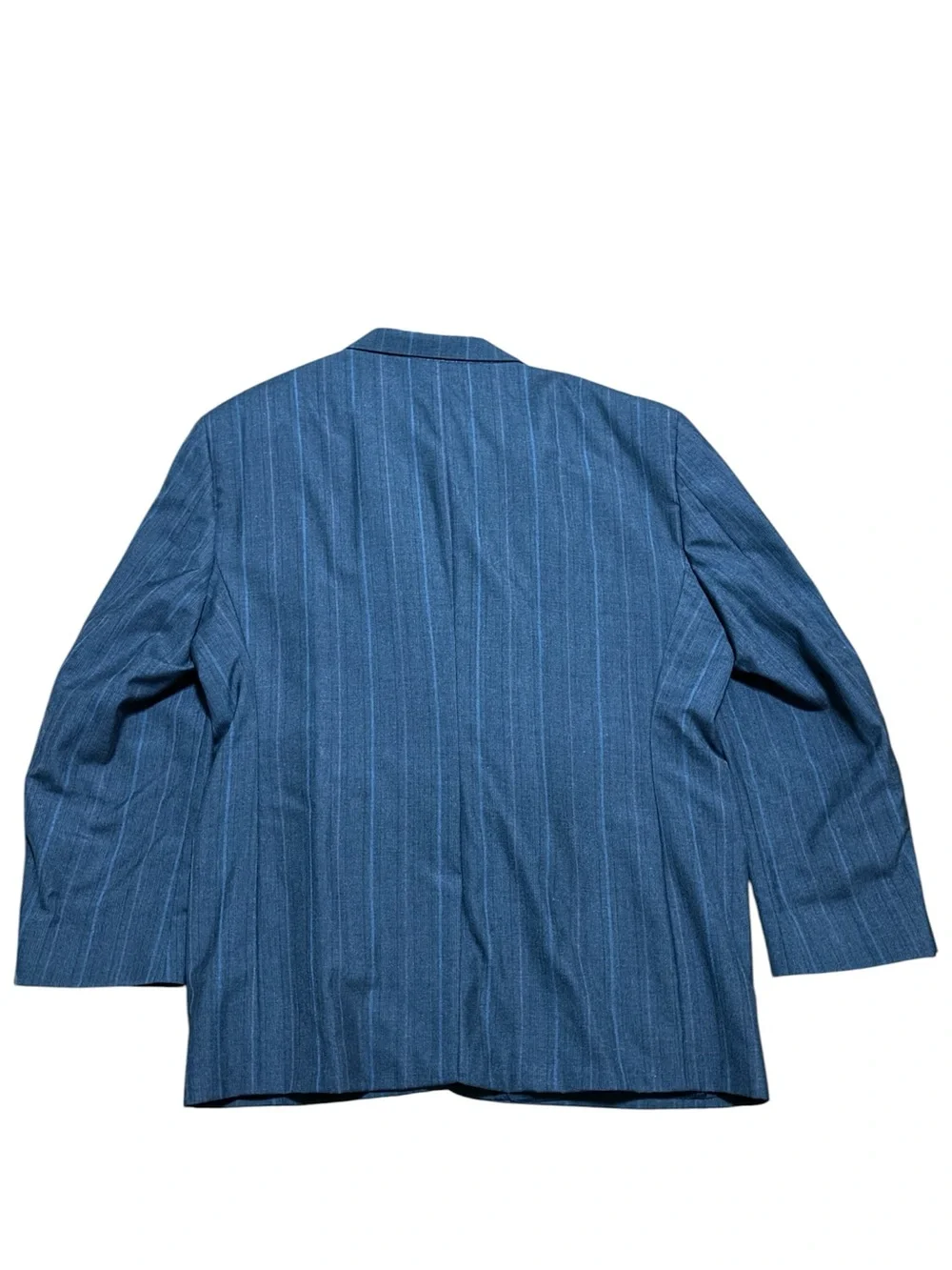 Towncraft Custom Fit Suit | Charcoal Gray Pinstripe | Worsted Wool Blend 50R